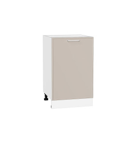 Шкаф нижний с 1-ой дверцей Квадро, цвет: Кашемир