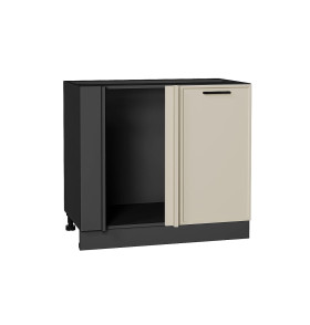 Шкаф нижний угловой Фрейм, цвет: Cream Silk