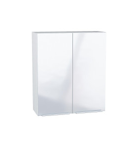 Шкаф верхний с 2-мя дверцами Фьюжн, цвет: Angel