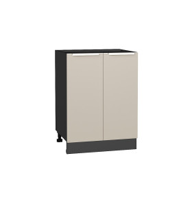 Шкаф нижний с 2-мя дверцами Фьюжн, цвет: Cream Silk