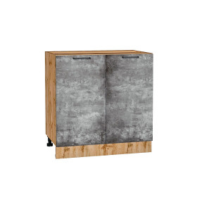 Шкаф нижний с 2-мя дверцами Флэт, цвет: Temple Stone 2S