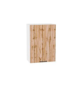 Шкаф верхний с 1-ой дверцей Флэт, цвет: Wotan Oak 2S