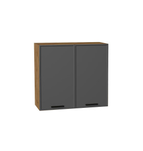 Шкаф верхний с 2-мя дверцами Фрейм, цвет: Stormy Silk