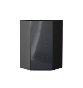 Шкаф верхний угловой Фьюжн, цвет: Anthracite
