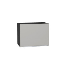 Шкаф верхний горизонтальный Фьюжн, цвет: Silky Light Grey