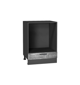 Шкаф нижний под духовку Флэт, цвет: Temple Stone 2S