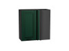 Шкаф верхний прямой угловой Дублин, цвет: Special Green Шкаф верхний прямой угловой Дублин, цвет: Special Green