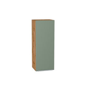Шкаф верхний с 1-ой дверцей Фьюжн, цвет: Silky Mint
