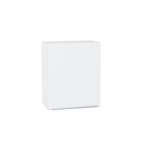 Шкаф верхний с 1-ой дверцей Фьюжн, цвет: Silky White