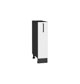 Шкаф нижний бутылочница Нео, цвет: White Silk