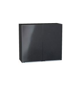 Шкаф верхний с 2-мя дверцами Фьюжн, цвет: Anthracite