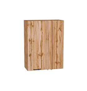 Шкаф верхний прямой угловой Флэт, цвет: Wotan Oak 2S