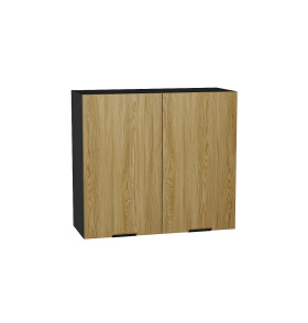 Шкаф верхний с 2-мя дверцами Евро, цвет: Дуб песочный