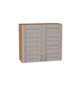 Шкаф верхний с 2-мя дверцами Лофт, цвет: Cappuccino Veralinga