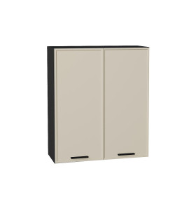 Шкаф верхний с 2-мя дверцами Фрейм, цвет: Cream Silk