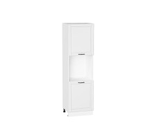 Шкаф пенал с 2-мя дверцами под технику Дублин, цвет: Special White