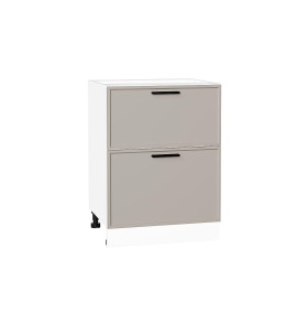 Шкаф нижний с 2-мя ящиками Фрейм, цвет: Clay Silk