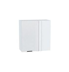 Шкаф верхний прямой угловой Евро Лайн, цвет: Белый