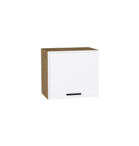 Шкаф верхний горизонтальный Фрейм, цвет: White Silk