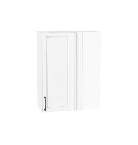 Шкаф верхний прямой угловой Сканди, цвет: White Silkwood