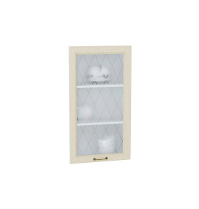 Комплект фасадов Ницца со стеклом для каркаса Ф-35Н В509, цвет: Дуб крем