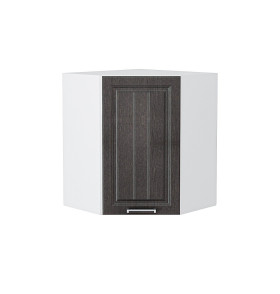 Шкаф верхний угловой Прага, цвет: Венге премиум