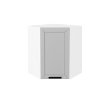 Шкаф верхний угловой Глетчер, цвет: Гейнсборо Силк