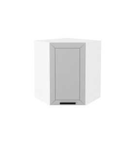 Шкаф верхний угловой Глетчер, цвет: Гейнсборо Силк