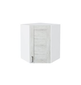 Шкаф верхний угловой Лофт, цвет: Nordic Oak