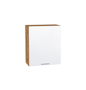 Шкаф верхний с 1-ой дверцей Валерия-М, цвет: Белый металлик