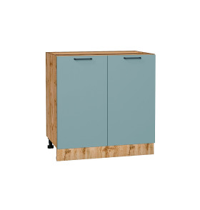Шкаф нижний с 2-мя дверцами Флэт, цвет: Grey-green In 2S