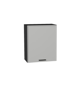 Шкаф верхний с 1-ой дверцей Фрейм, цвет: Grey Silk