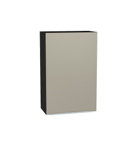 Шкаф верхний с 1-ой дверцей Фьюжн, цвет: Silky Grey