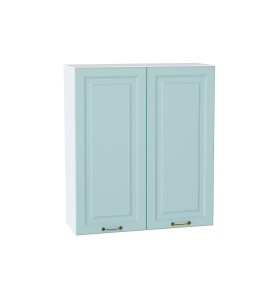 Шкаф верхний с 2-мя дверцами Ницца, цвет: Голубой