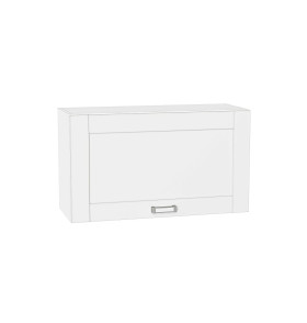 Шкаф верхний горизонтальный Лофт, цвет: White Silk