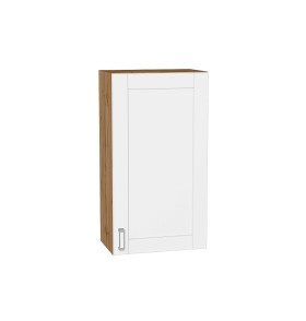 Шкаф верхний с 1-ой дверцей Лофт, цвет: White Silk