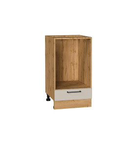 Шкаф нижний под духовку Сканди, цвет: Cream Silkwood