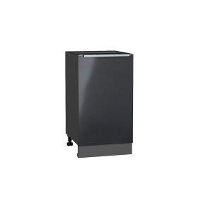 Шкаф нижний с 1-ой дверцей Фьюжн, цвет: Anthracite