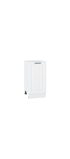 Шкаф нижний с 1-ой дверцей Прага | Белое дерево, Классический стиль