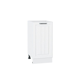 Шкаф нижний с 1-ой дверцей Прага, цвет: Белое дерево