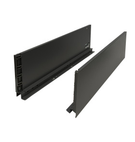 Направляющие с доводчиком для большого ящика POWER BOX, цвет: GRPH Графитовый