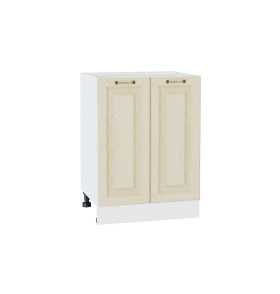 Шкаф нижний с 2-мя дверцами Ницца, цвет: Дуб крем