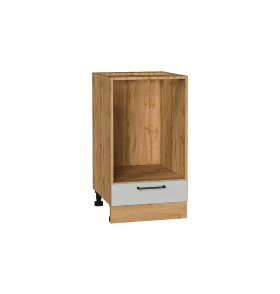 Шкаф нижний под духовку Сканди, цвет: Grey Silkwood