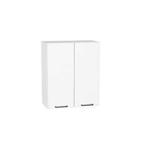 Шкаф верхний с 2-мя дверцами Флэт, цвет: White In 2S