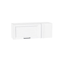 Шкаф верхний прямой угловой горизонтальный Сканди, цвет: White Silkwood