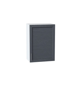 Шкаф верхний с 1-ой дверцей Сканди, цвет: Graphite Softwood