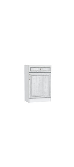 Тумба Стиль ТБ-601 с ящиком, цвет: White Dreamline | Эко Шпон — структурный материал с защитным слоем оверлея (Южная Корея). Отличается высокой стойкостью к истиранию и механическим повреждениям. Репродукция натуральных материалов — Super Realistic. Отдел