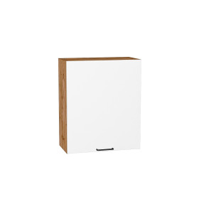 Шкаф верхний с 1-ой дверцей Флэт, цвет: White In 2S
