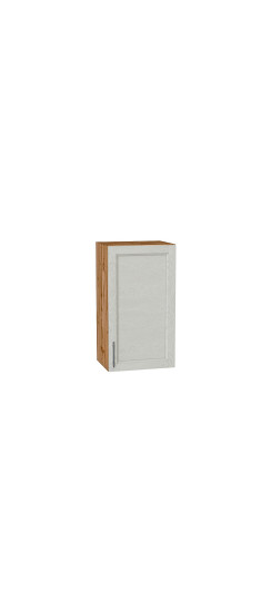 Шкаф верхний с 1-ой дверцей Сканди, цвет: Cappuccino Softwood | Эко Шпон с уникальным покрытием «Soft-touch» и защитным лаком (Япония)., Cappuccino Softwood