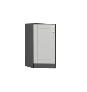 Шкаф нижний торцевой Лофт, цвет: Grey Silk